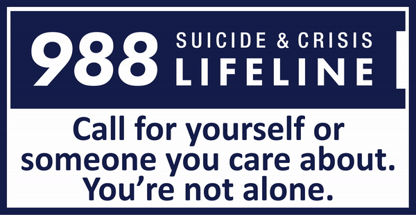 988 Suicide and Crisis Lifeline
